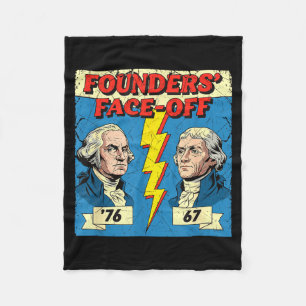 67 76 George Washington Thomas Jefferson Historia Fleecefilt