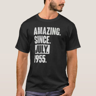 67 Ålderdom 67:e födelsedagen Fantastisk sedan jul T Shirt