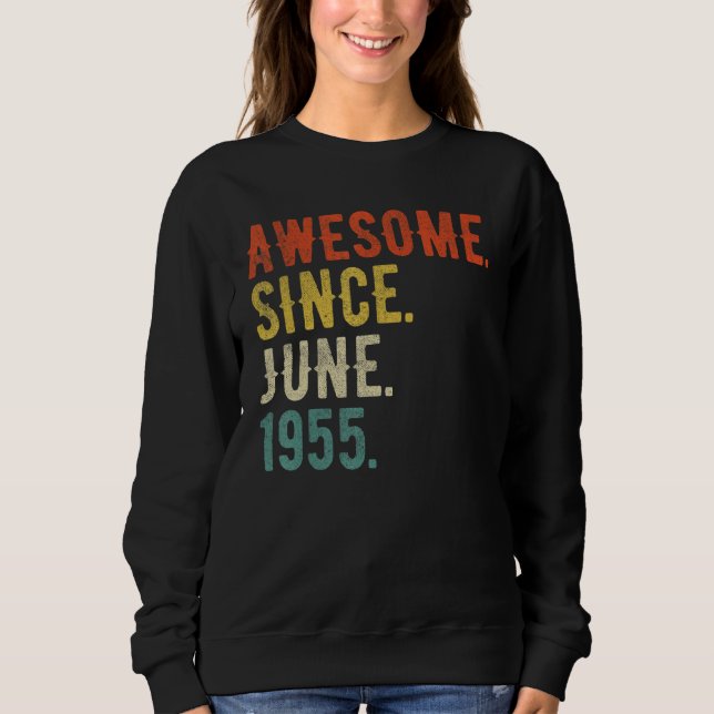 67 Ålderjuni 1955 T Shirt (Framsida)