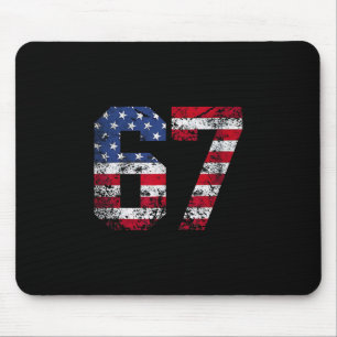 67 Amerikansk Flagga Meme Rolig Six Seven Gen Alph Musmatta