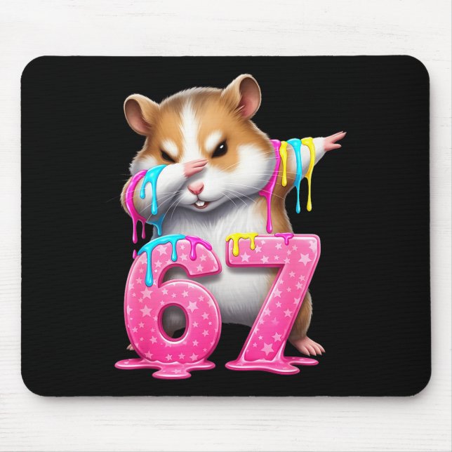 67 Animals Funny 67 Brainrot Youth Kids Hamster 67 Musmatta (Framsidan)