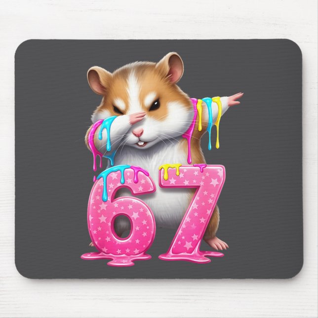 67 Animals Funny 67 Brainrot Youth Kids Hamster 67 Musmatta (Framsidan)