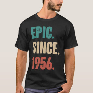 67 ÅRS Ålder Vintage 1956 Födelsedag 67:e dekorati T Shirt