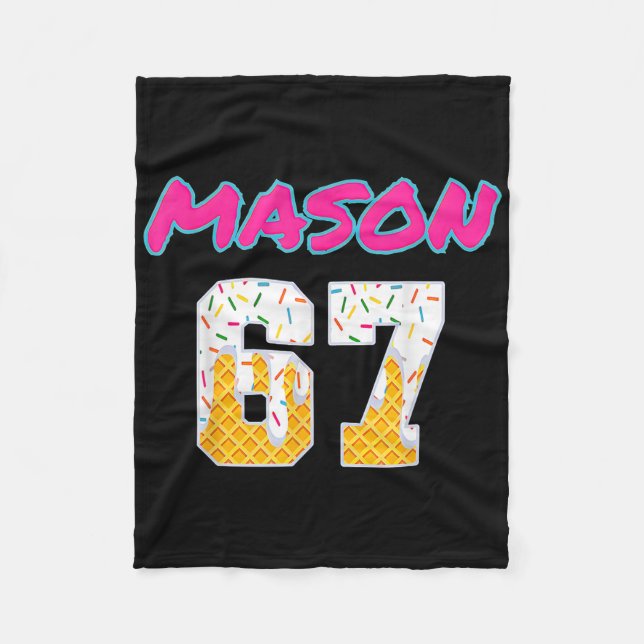 67 Baseball Meme Slang Viral Trend  Fleecefilt (Framsidan)