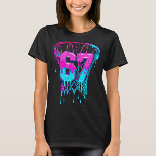 67 Basket Rolig Six Seven Dropp T Shirt