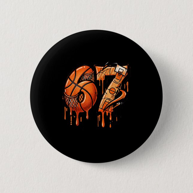 67 Basketball Ice Cream Drip Six Seven  Knapp (Framsida)
