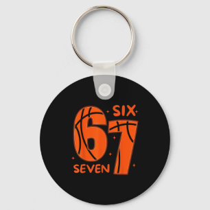 67 Basketboll Sex Sju 6 7 Meme 6  Nyckelring