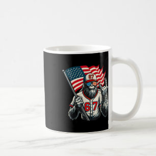 67 Bigfoot Meme Rolig Six Seven Gen Alpha Slang Kaffemugg