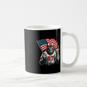 67 Bigfoot Meme Rolig Six Seven Gen Alpha Slang Kaffemugg