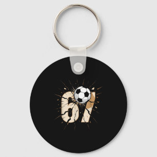 67 Brainrot Ungdom Fotbollsdroppe - Roliga Barn 67 Nyckelring