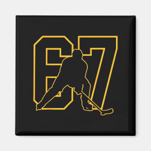 67 Brainrot Ungdoms Ishockey Drip - Roliga Barn 67 Magnet