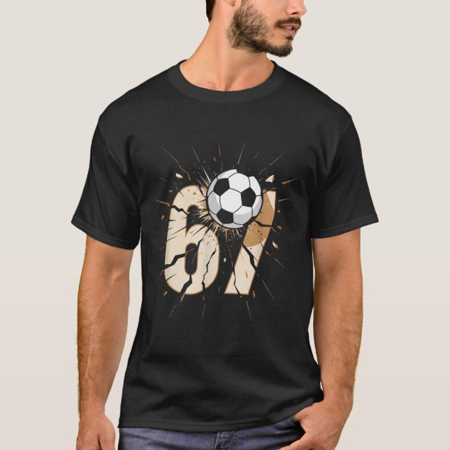 67 Brainrot Youth Soccer Drip - Funny Kids 67  T Shirt (Framsida)