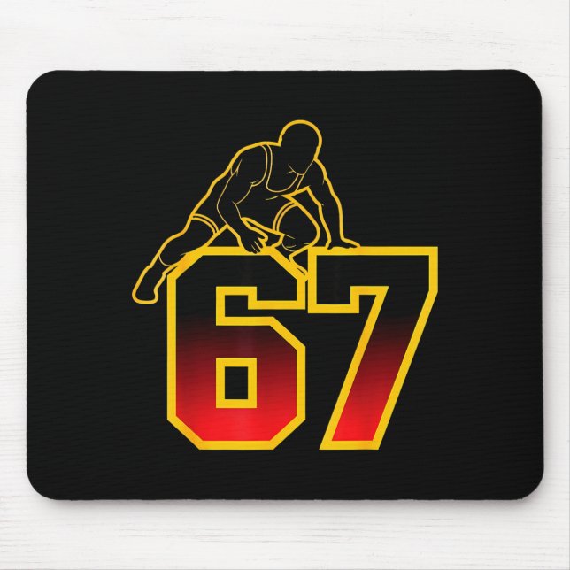 67 Brainrot Youth Wrestling Drip - Funny Kids 67  Musmatta (Framsidan)