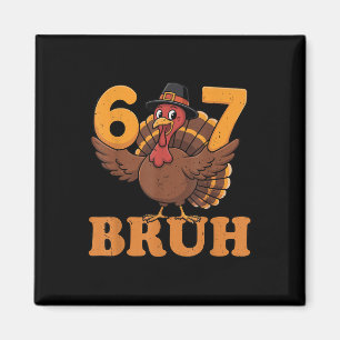 67 Bruh Kalkon Math Thanksgiving Lärare Math Hjärn Magnet