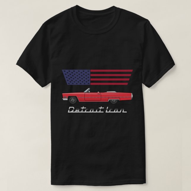 67 Cadillac Red 67 T Shirt (Design framsida)