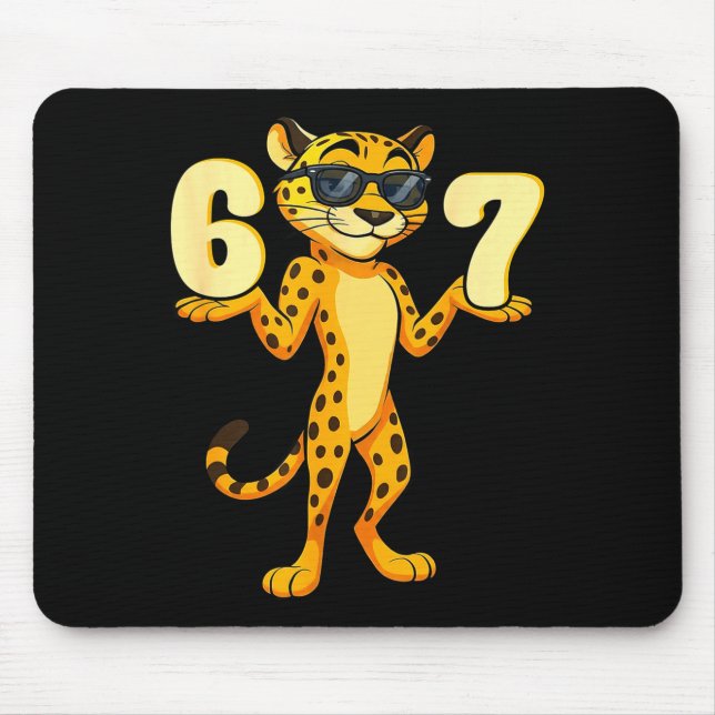 67 Cheetah Meme Six Seven Hands Motion Kids Teens  Musmatta (Framsidan)
