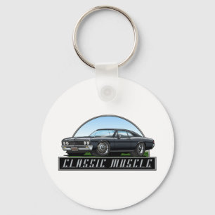 67_Chevelle_Black Nyckelring