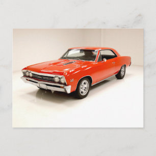 67' Chevy Chevelle Vykort