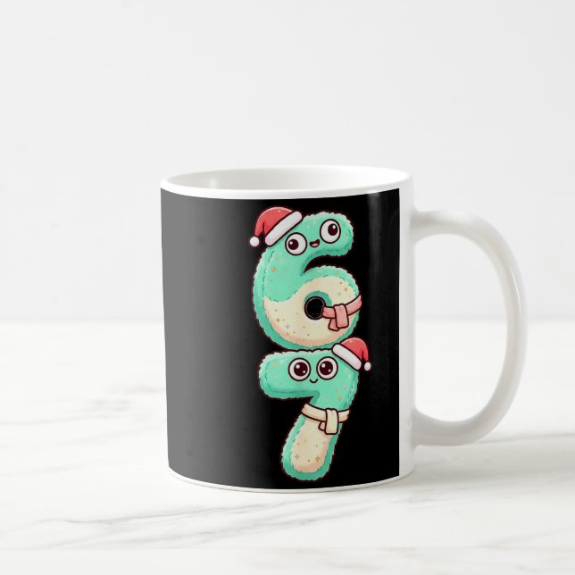 67 Christmas Kawaii Pastel Design  Kaffemugg (Höger)