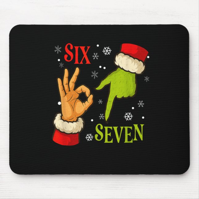 67 Christmas Santa Claus Green 6 7 Internet Meme X Musmatta (Framsidan)
