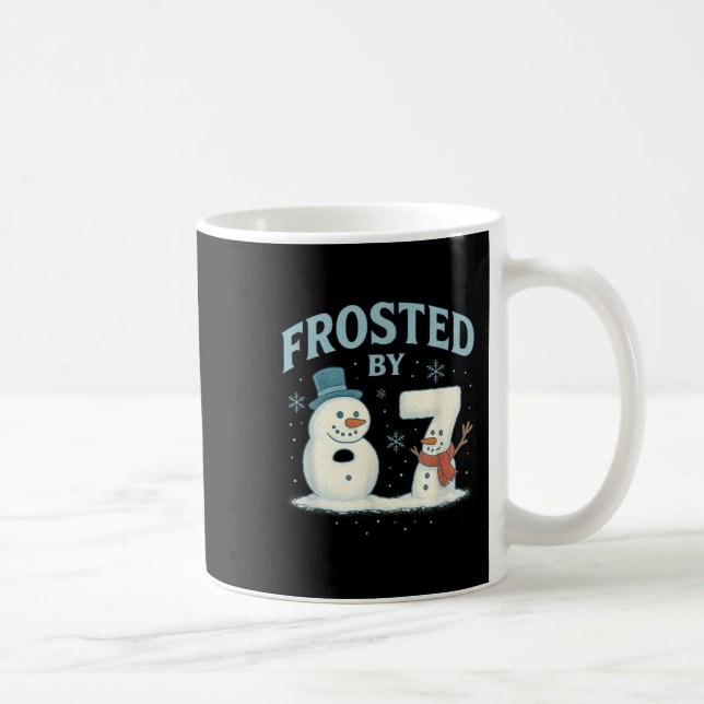 67 Christmas Snowman 6 7 Internet Meme Xmas 67  Kaffemugg (Höger)