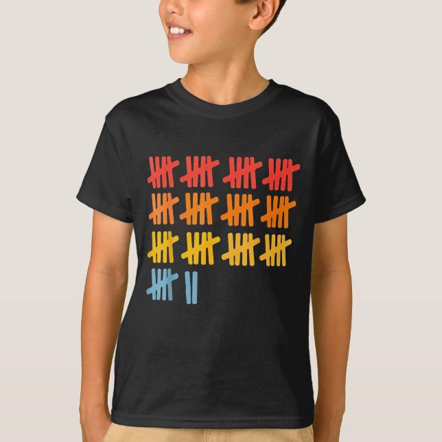 67 Counting Math Teacher Mathematics 67th Number  T Shirt (Framsida)