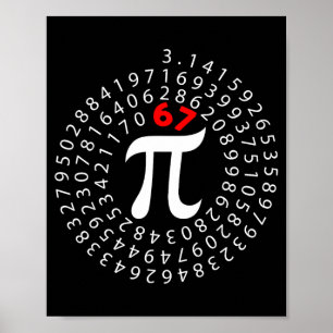 67 dag sex sju meme symbol matematik lärare pojkar poster