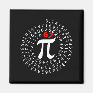 67 dag sex sju meme symbol matematiklärare pojkar6 magnet