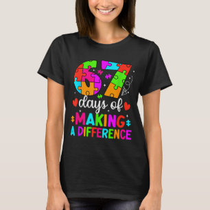 67 dagar av att göra skillnad Rolig lärare stud T Shirt