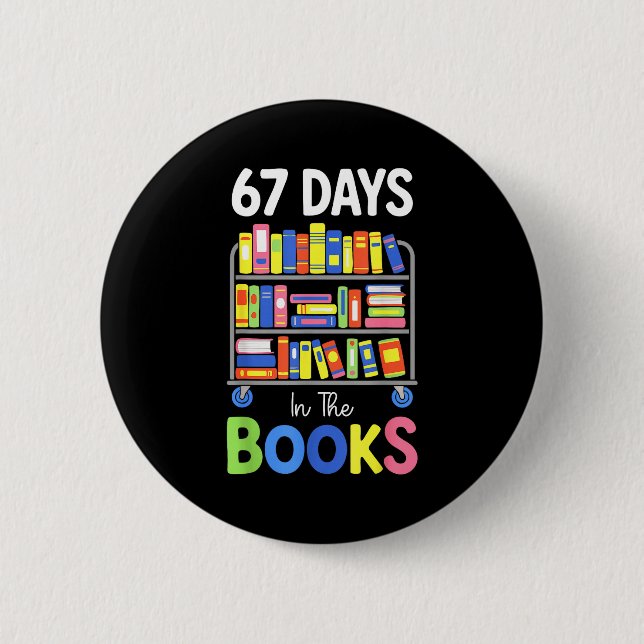 67 Days In The Books Reading Librarian Teacher Sch Knapp (Framsida)