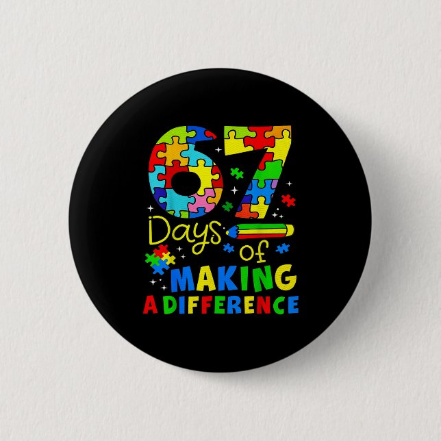 67 Days Of Making A Difference Funny Teacher Stude Knapp (Framsida)