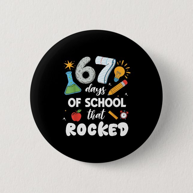 67 Days Of School That Rocked  Knapp (Framsida)