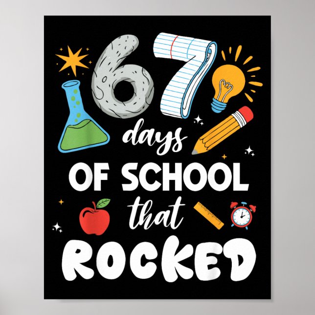 67 Days Of School That Rocked  Poster (Framsidan)