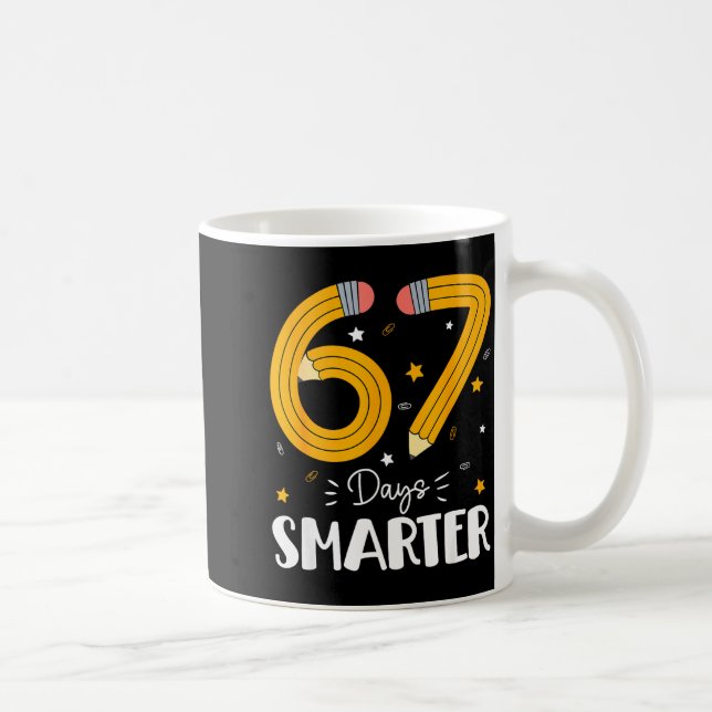 67 Days Smarter Gen Alpha Slang 67 Meme Teachers S Kaffemugg (Höger)