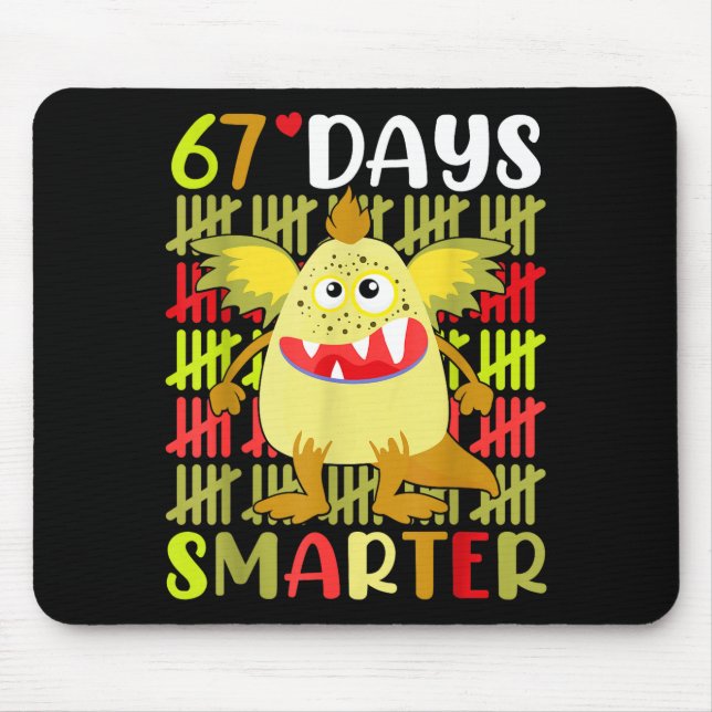 67 Days Smarter Little Monster 67th Day School Gir Musmatta (Framsidan)