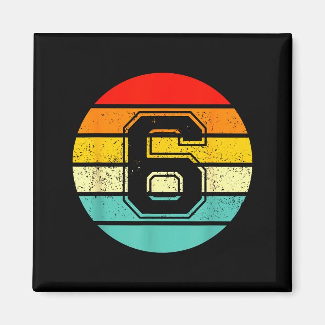 67 Drip Meme Rolig 6 7 Kostym Par Retro  Magnet (Framsidan)