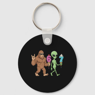 67 Drip Meme Rolig Sex Sju Bigfoot Alien Sasquat Nyckelring