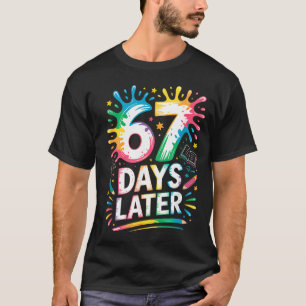 67:e dagen i skolan 67 meme lärare elev 67 dagar t shirt