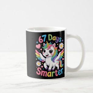67:e skoldagen 67 dagar smartare enhörning lärare kaffemugg