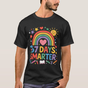 67:e skoldagen meme 67 dagar smartare regnbåge Ki T Shirt