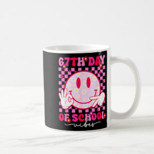 67:e skoldagen stämning 67 meme söta leende ansikt kaffemugg