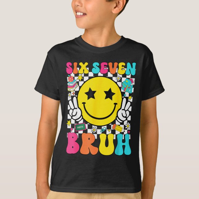 67:e skoldags skjorta 67 dagar smartare leende ans t shirt (Framsida)