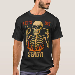 67 Emote Skelett Sex Sju Låt Oss Få Sendy 67 Memo T Shirt