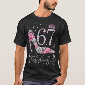 67 & Fabulous, 67 Years och Fabulous, 67:e Bir T Shirt