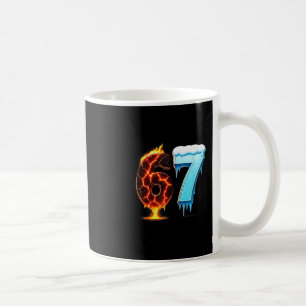 67 Fire Ice Nummer Sextio Sju Meme 67 Alpha Slang  Kaffemugg