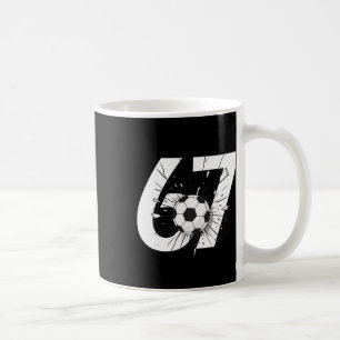 67 Fotboll Sex Sju 6 7 Meme 67 _3 Kaffemugg