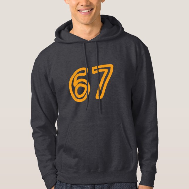 67 ft 6 7  hoodie (Framsida)