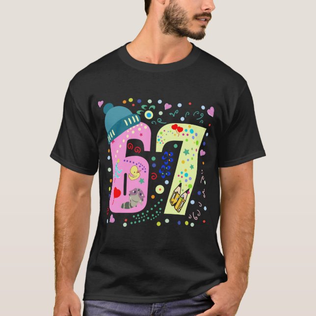 67 ft 6 7  t shirt (Framsida)
