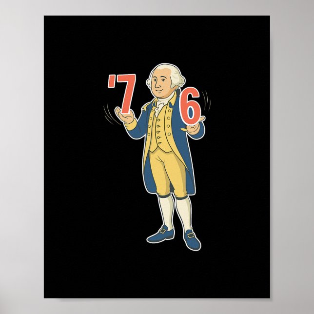 67 Funny George Washington Meme Sex Seven Gen Alph Poster (Framsidan)