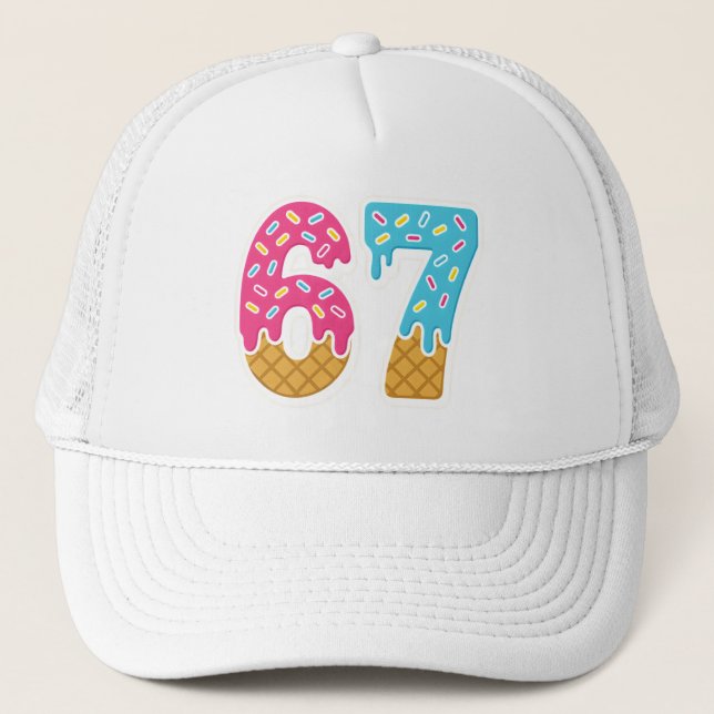 67 Funny Meme Ice Cream Sex Seven Gen Alpha Keps (Framsida)